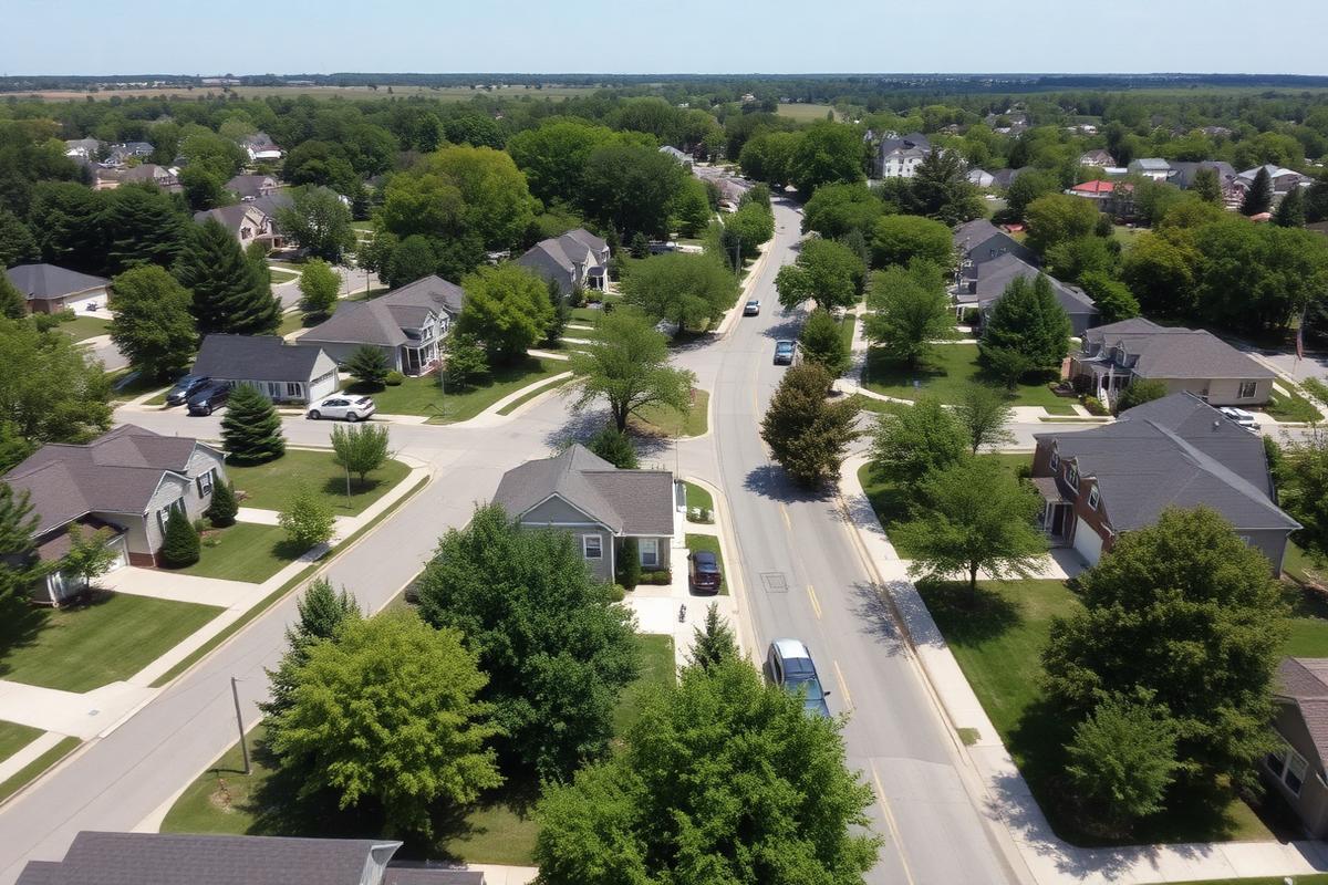 Neighborhood in Florence, Kentucky served by Countrywide Dumpster Rental